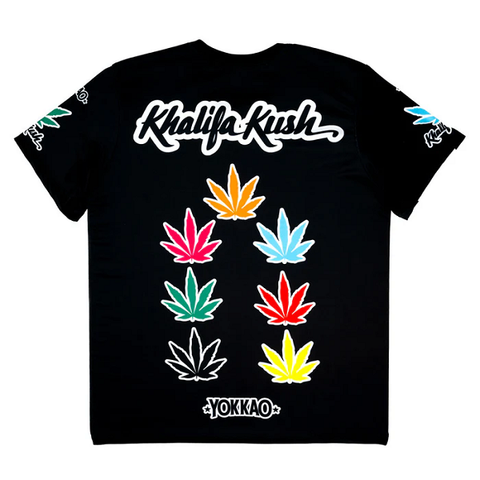 Yokkao Muay Thai T Shirts Yokkao Flames Workout Shirt Black
