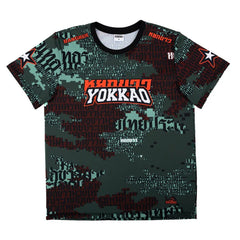 Yokkao Muay Thai T Shirts Yokkao Thai Forest Camo Workout T-shirts