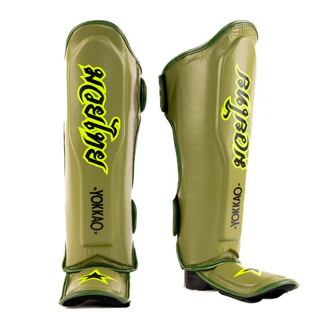 Yokkao Shin Guards Yokkao Flames Shinguards Black