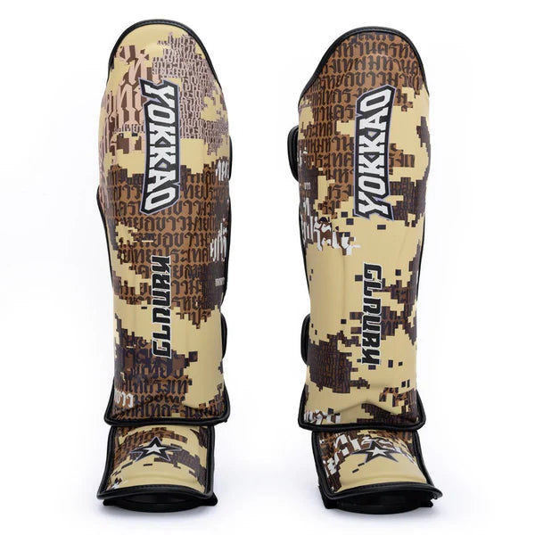 Yokkao Shin Guards Yokkao Thai Desert Camo Shin Guards