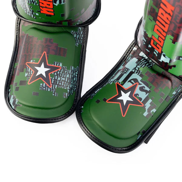 Yokkao Shin Guards Yokkao Thai Forest Camo Shin Guards