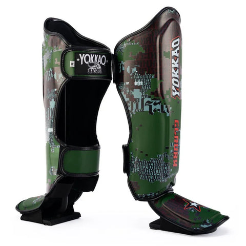 Yokkao Shin Guards Yokkao Thai Forest Camo Shin Guards