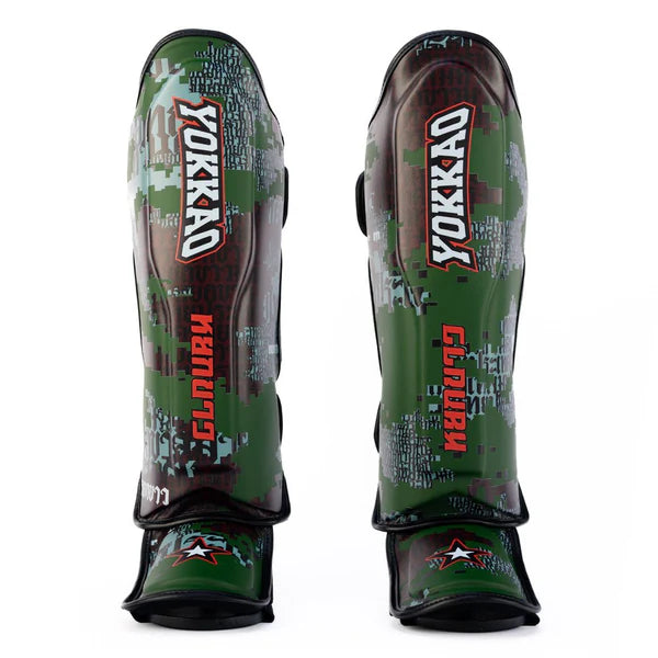 Yokkao Shin Guards Yokkao Thai Forest Camo Shin Guards