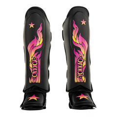 Yokkao Shin Guards Yokkao The Flame Shin Guards Black