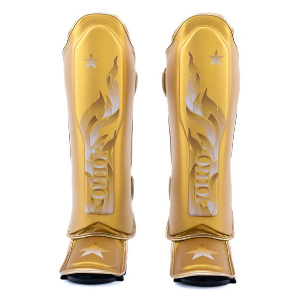 Yokkao Shin Guards Yokkao The Flame Shin Guards Gold