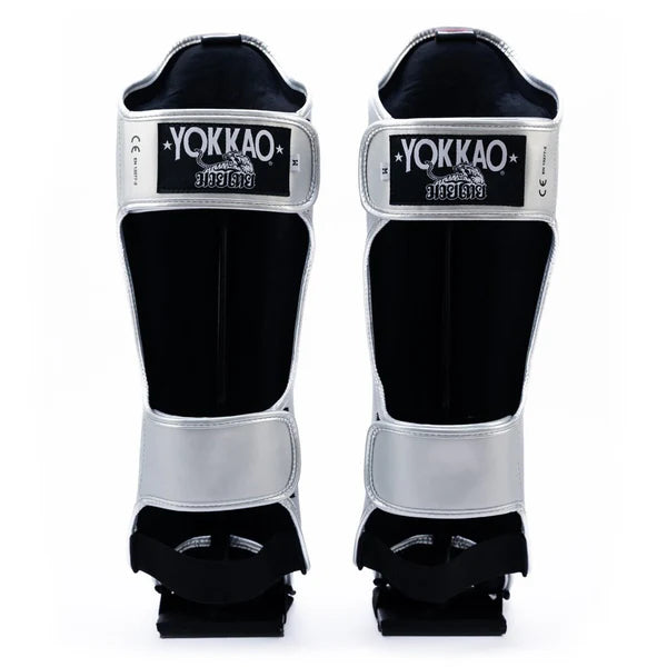 Yokkao Shin Guards Yokkao The Flame Shin Guards Silver
