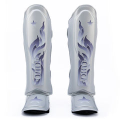 Yokkao Shin Guards Yokkao The Flame Shin Guards Silver