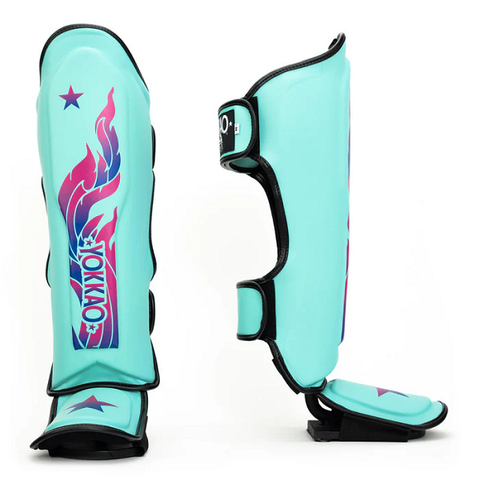Yokkao Shin Guards Yokkao Flames Shinguards Black