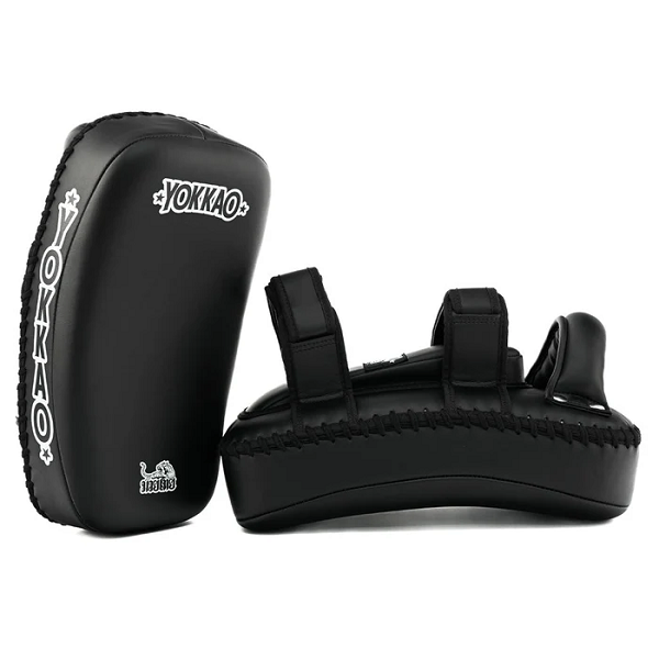 Yokkao Thai Pads Yokkao Freestyle Kicking Pads Black