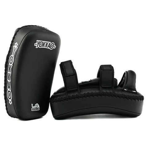 Yokkao Thai Pads Yokkao Freestyle Kicking Pads Black