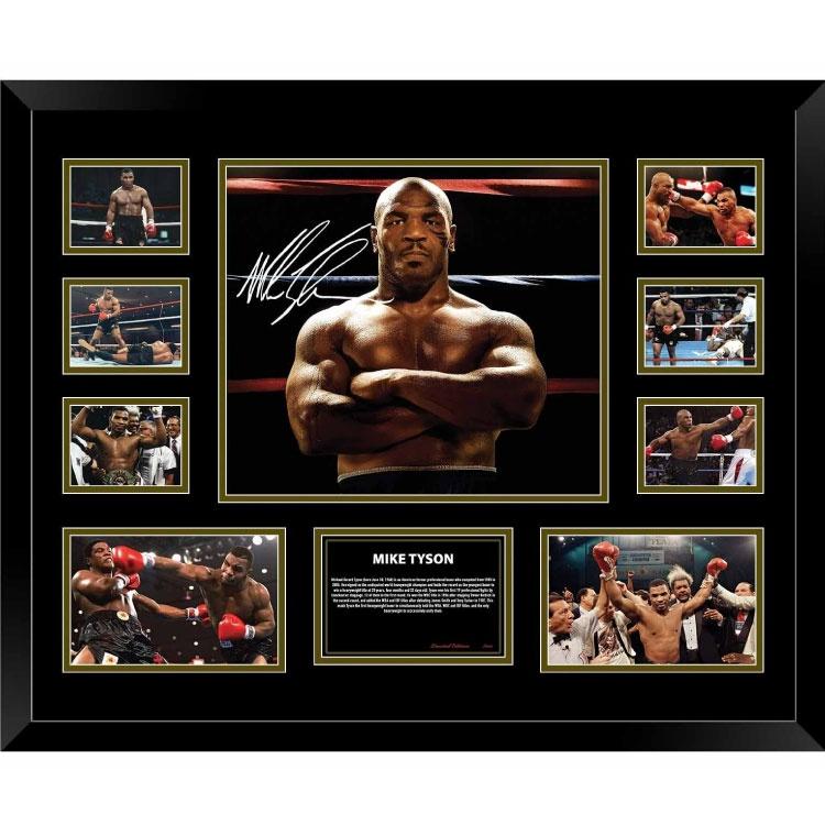 Mike Tyson Signed Photo Framed Limited Edition