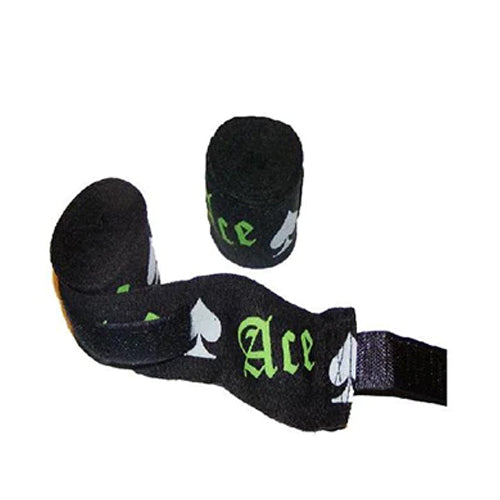 Ace Ill Fortune Boxing Hand Wraps Black