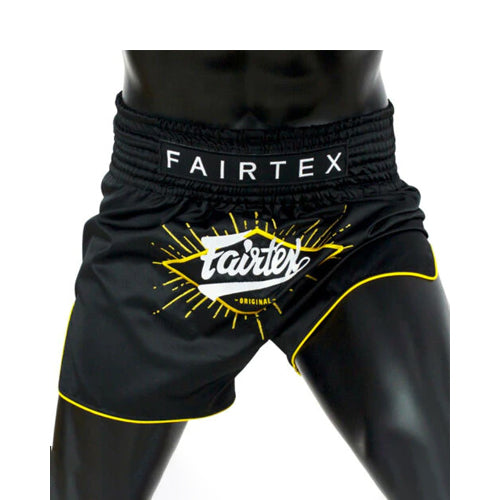 Fairtex Slim Cut Muay Thai Shorts Black BS1903