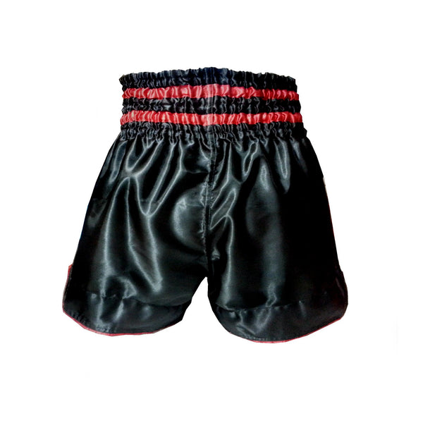 Han Muay Thai shorts The Great Demon - BLACK - The Fight Factory