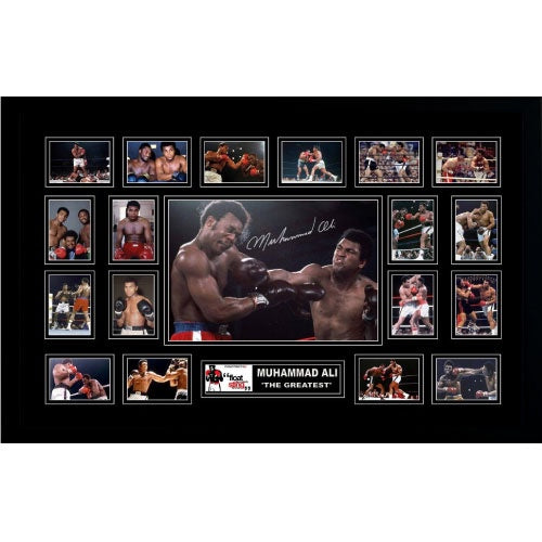 Muhammad Ali THE GREATEST  Signed Photo Framed Limited Edition