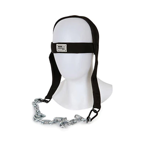 Title Nylon Head Harness Neck Strengthener - The Fight Factory