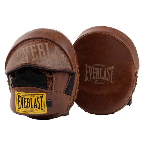 Everlast Boxing 1910 Brown Micro Punch Mitts - The Fight Factory