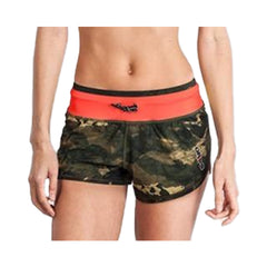 Grips Womens Funtional Training Shorts Green Camo - The Fight Factory