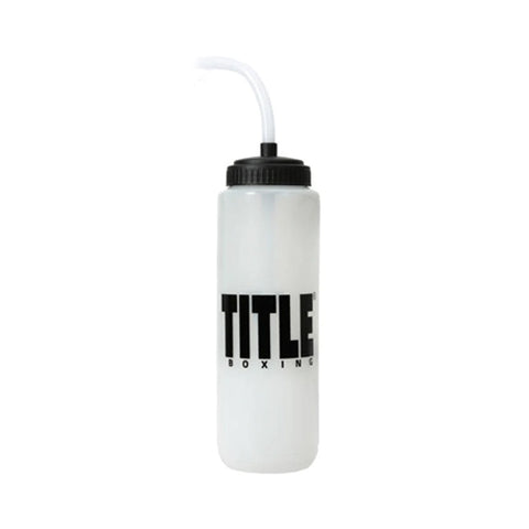 Title Boxing Super Pro Water Bottle With Straw