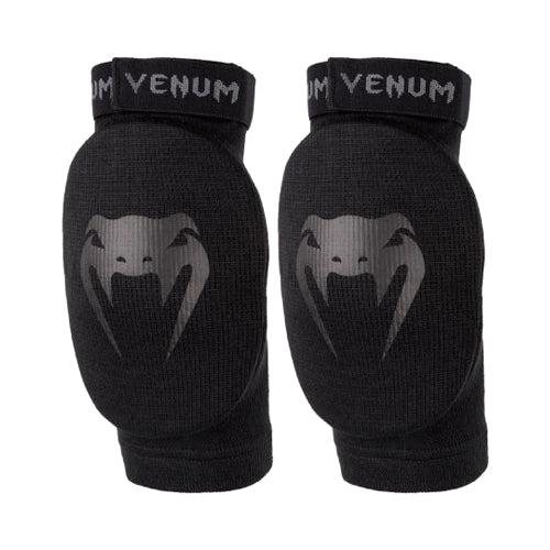 Venum Kontact Elbow Protector - Black Black - The Fight Factory