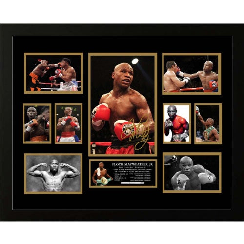 Floyd Mayweather Jr Signed Photo Frame Limited Edition - The Fight Factory
