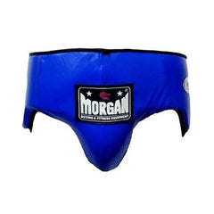 Morgan Platinum Leather Boxing Abdo Groin Guard - The Fight Factory
