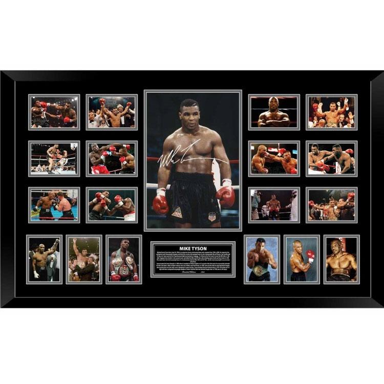 Mike Tyson Heavyweight Champ Signed Photo Framed Limited Edition