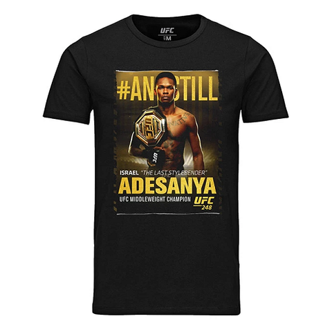 UFC 248 Israel Adesanya Winner's T-Shirt