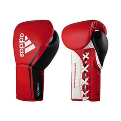 Adidas Hybrid 750 Pro Fight Lace Up Boxing Gloves - The Fight Factory
