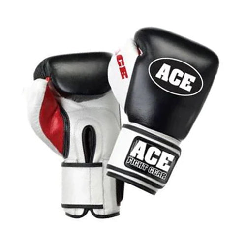 Ace Elite Leather Boxing Gloves
