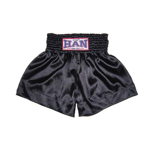 Han Muay Thai Shorts Black