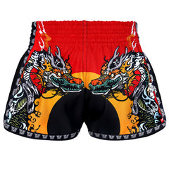 TUFF - Chinese Dragon Tiger Muay Thai Shorts - The Fight Factory
