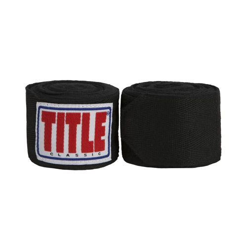 Title Classic Traditional Weave 180" Boxing Hand Wraps - The Fight Factory