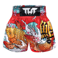 TUFF Japanese Koi Fish Muay Thai Boxing Shorts - The Fight Factory