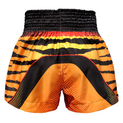 TUFF Orange Cruel Tiger Thai Boxing Shorts