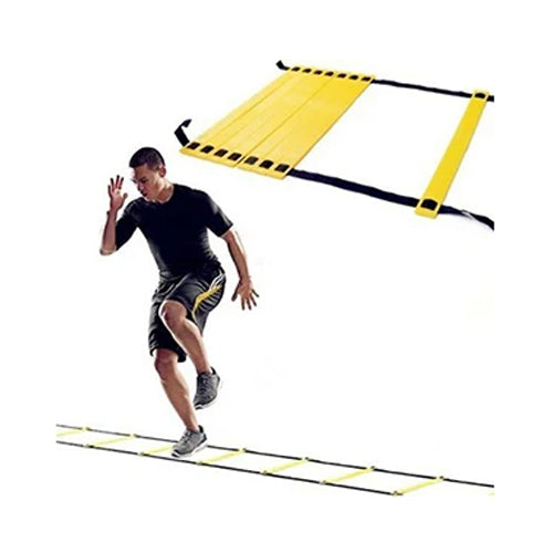 Morgan Adjustable 4m Speed & Agility Ladder Flat - The Fight Factory