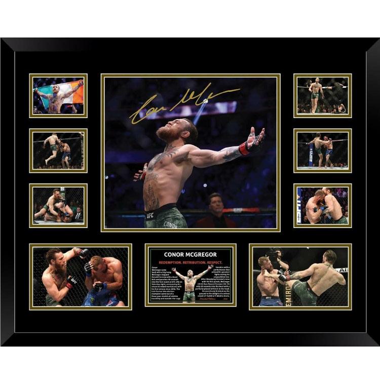 Conor McGregor UFC 246 Comeback Signed Photo Framed Limited Edition - The Fight Factory