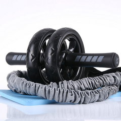 Ace Dual Wheel Ab Roller 3 Piece Set - The Fight Factory