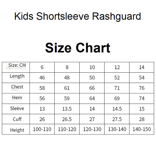 CL Sport Hero Kids Short Sleeve Rashguard