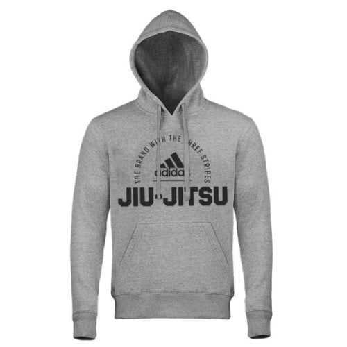 Adidas Community Jiu Jitsu Hoody – Grey - The Fight Factory