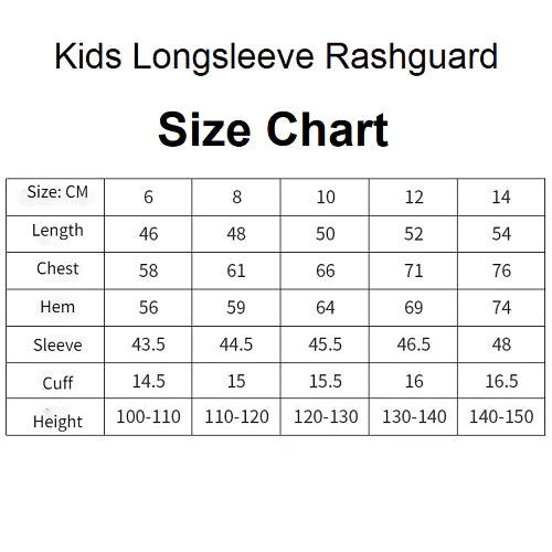 CL Sport Hero Kids Long Sleeve Rashguard