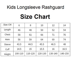 CL Sport Hero Kids Long Sleeve Rashguard