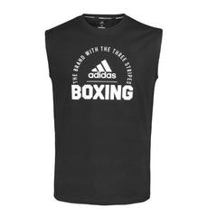 Adidas Vertical Boxing Sleeveless T-Shirt - The Fight Factory