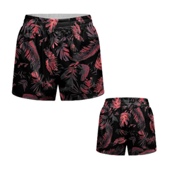 CL Sport Tropics Shorts Red - The Fight Factory
