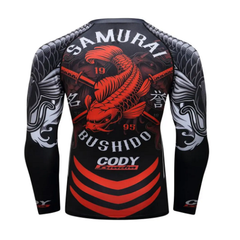 CL Sport Samurai Bushido Rashguard Long Sleeve - The Fight Factory