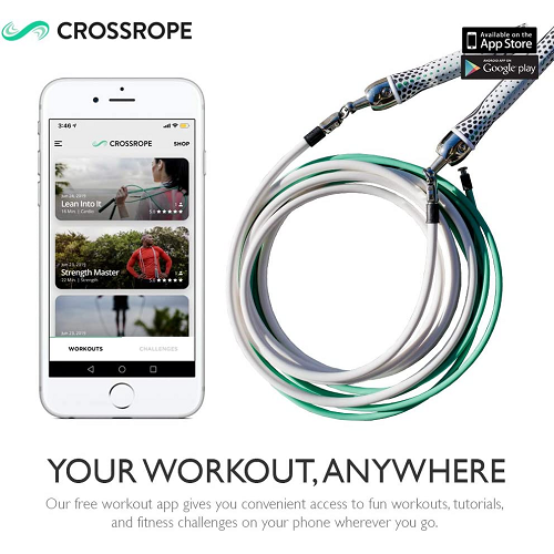 Crossrope Get Lean Weighted Jump Rope - The Fight Factory