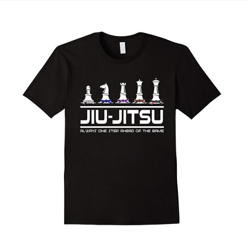 Fight Tees BJJ One Step Ahead T Shirt - The Fight Factory