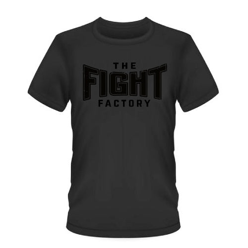 Fight Factory Undisputed T Shirt Black on Black