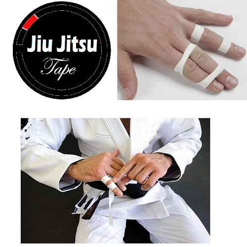 Jiu Jitsu Finger Tape 6mm Black - The Fight Factory