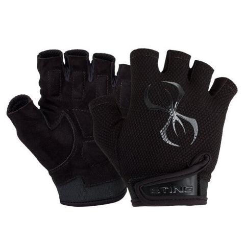 Sting K1 Womens Weight Training Gloves - Black